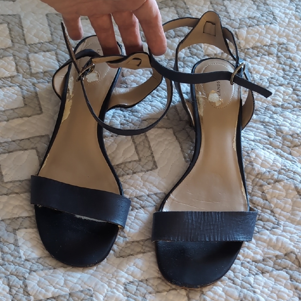 Elegant Navy Sandals